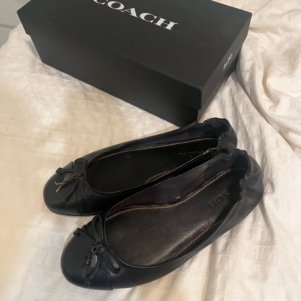 Coach ballet flats